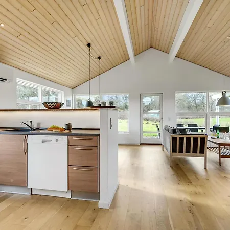 Stunning In Skals With Sauna 度假居 Hjarbæk